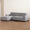Baxton Studio Langley Light Grey Upholstered Sectional Sofa with Left Facing Chaise 158-9741 - alternate 3